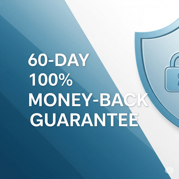 60 Day Money Back Guarantee Seal